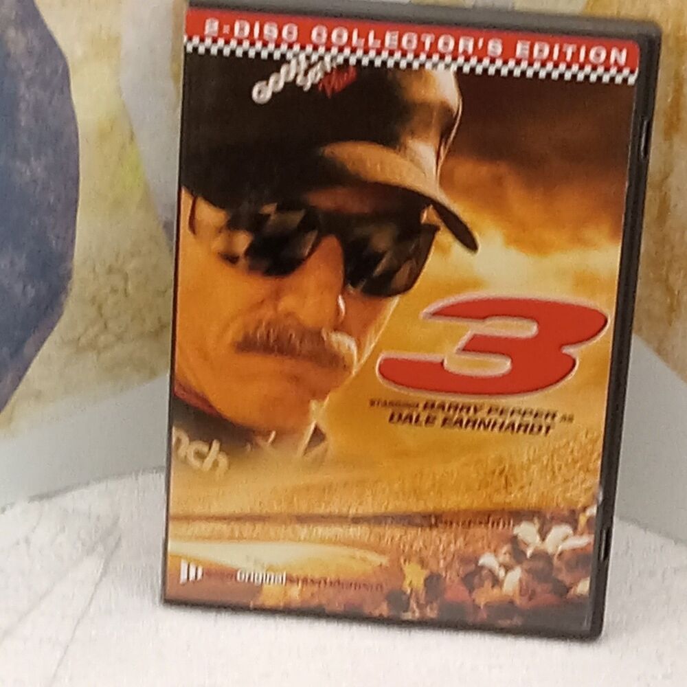 DALE EARNHARDT 3 Movie Barry Pepper DVD Collectors Edition 2 Disc